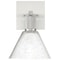 Access Lighting Port Nine Martini, Martini LED Wall Sconce, Brushed Steel Finish, Seeded Glass 63143LEDD-BS/SDG - alternate 3